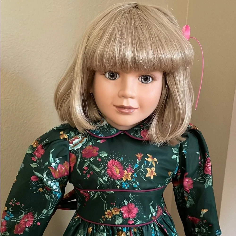 Vintage 1995 My Twinn Doll Blonde Blue Eyes - Picture 2 of 5